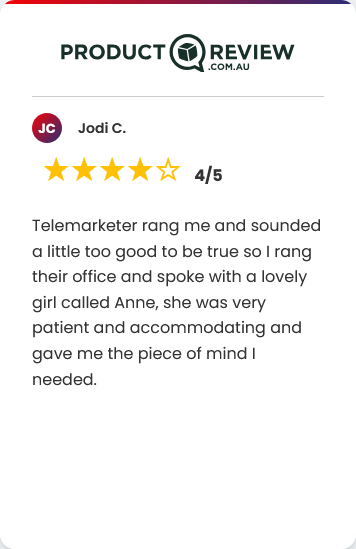 Testimonial from Jodi C.