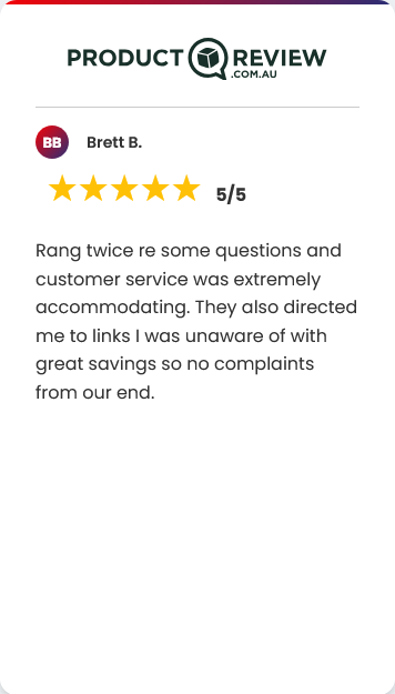 Testimonial from Brett B.