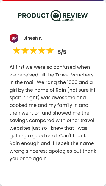 Testimonial from Dinesh P.