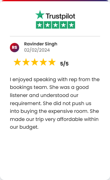 Trustpilot Testimonial from BHAKTHA PAUL K