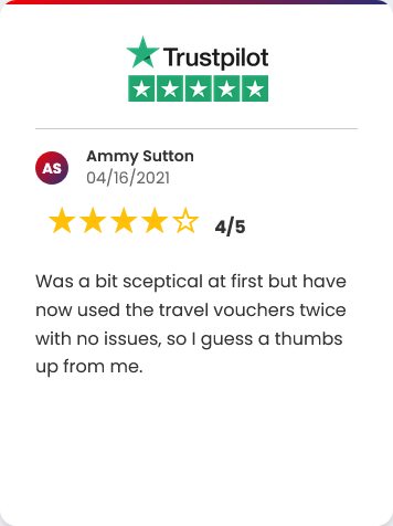 Trustpilot Testimonial from Charlie